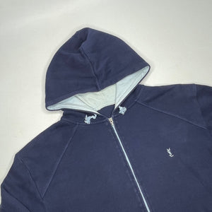 Yves Saint Laurent zip up Hoodie Sweatshirt