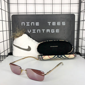 Burberry nova check rimless Sunglasses