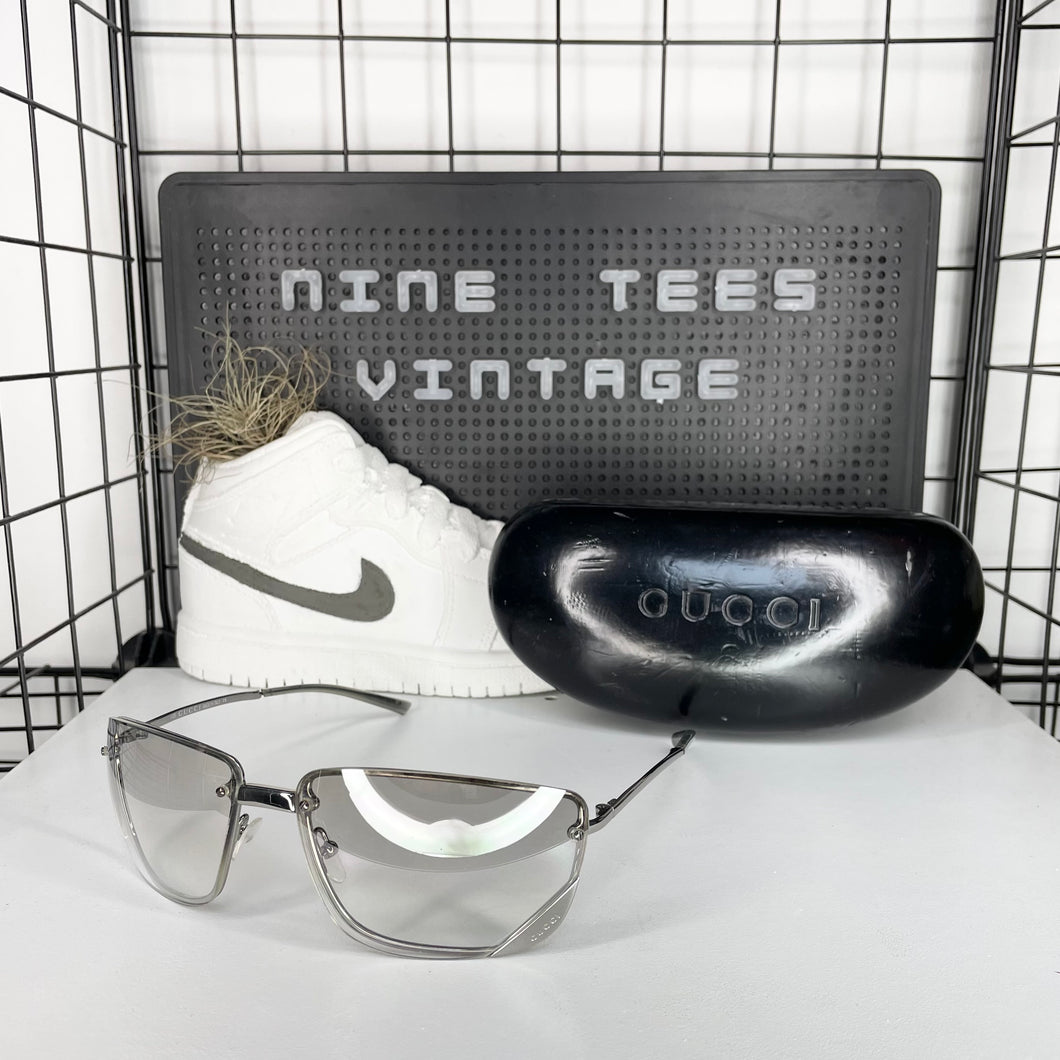 Gucci Clear Sunglasses – NineTees Vintage